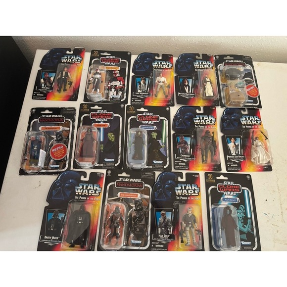 Star Wars Other - wow !! Star Wars action Figures collection lot brand new in packaging